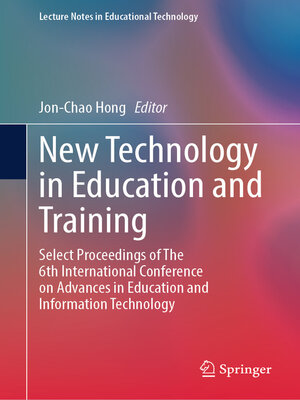 cover image of New Technology in Education and Training